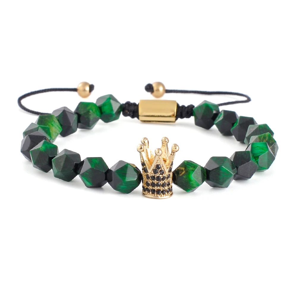[bh11vo] Bracelet homme BH11 (vert or)